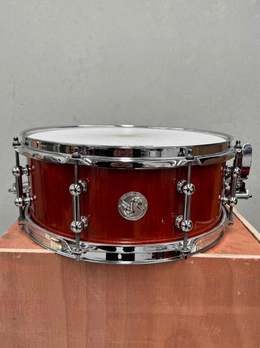 Red Rock Drums 5.5" Tassie Oak Snare Drum USED