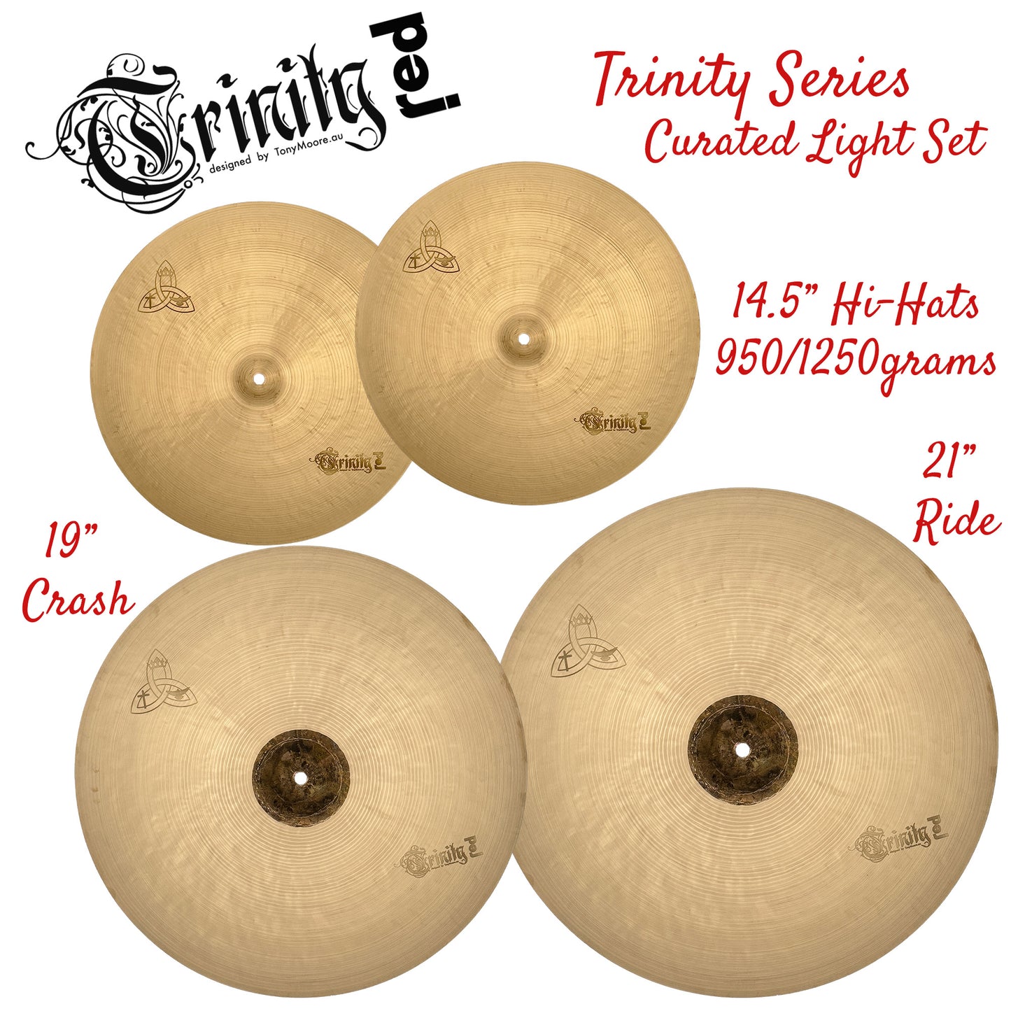 Trinity Series Cymbals