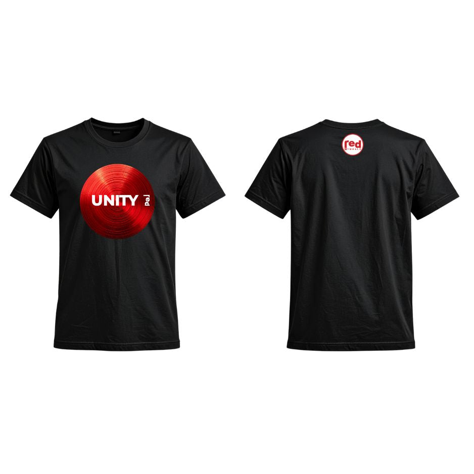 Red Cymbals Unity T-Shirt | Drummer Apparel