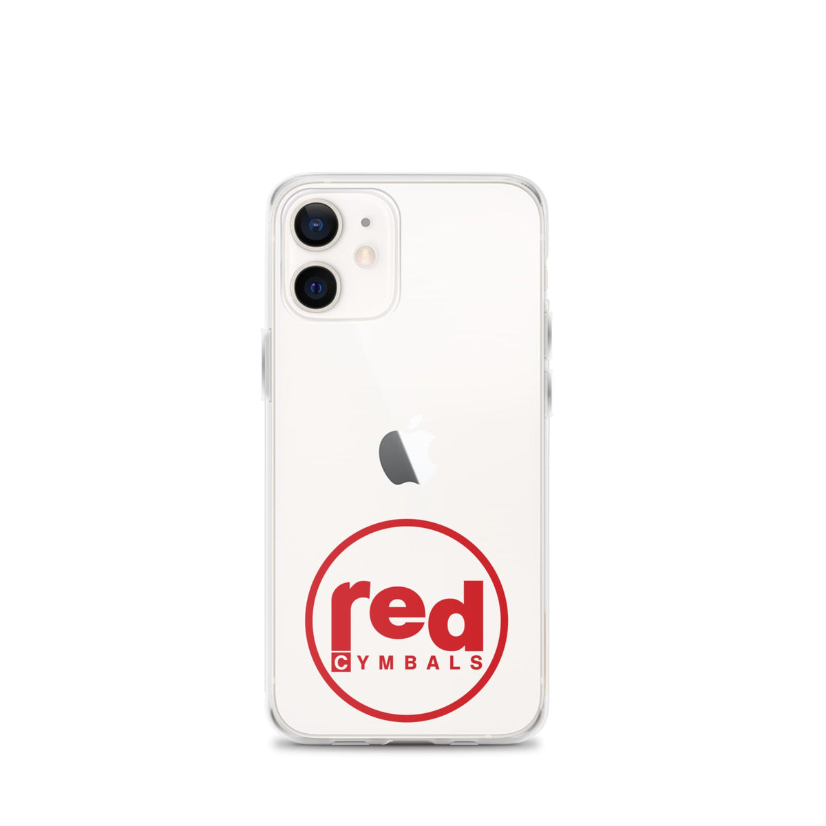Red Cymbals Mobile Phone Case Clear Case for iPhone® Clear Case for iPhone®