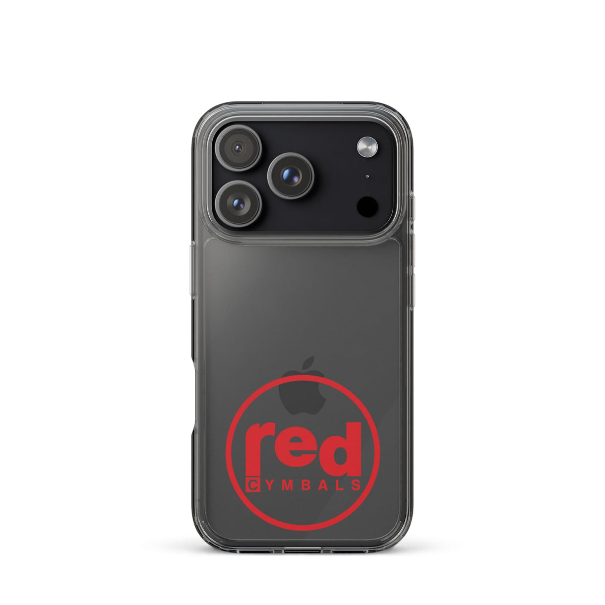 Red Cymbals Clear Case for iPhone® Clear Case for iPhone®