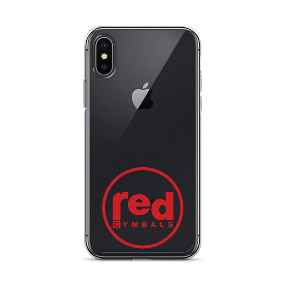 Red Cymbals Clear Case for iPhone® Clear Case for iPhone®