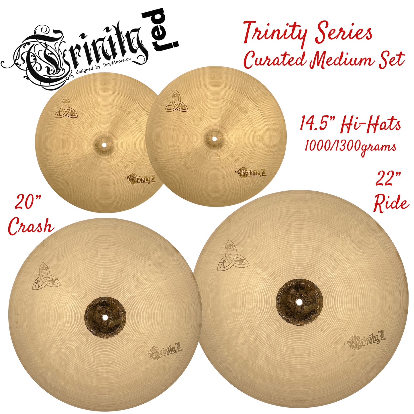 Trinity Series Cymbals