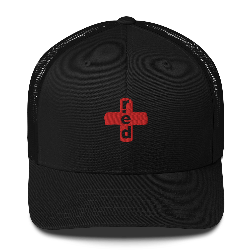 Red Cymbals Cap Hats / Caps - Red For Your Head - Made in Australia Red Cymbals Hats & Beanies - Red For Your Head