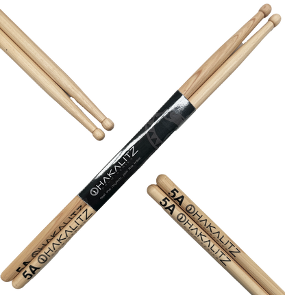 Ben Hakalitz Signature Drumsticks Ball Tip 7A, 8A, 5A and 5B