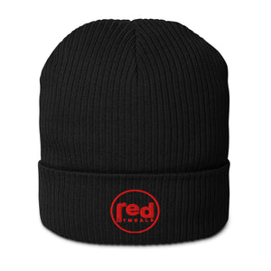 Red Cymbals  Beanie Red Cymbals Ribbed Beanie Red Cymbals Ribbed Beanie